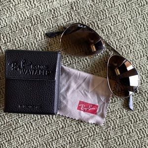 Ray Ban Folding Wayfarer Aviator Polarized